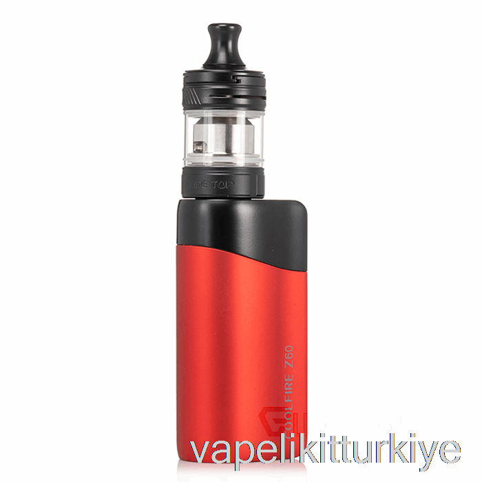 Vape Türkiye Innokin Coolfire Z60 Zlide üst Başlangıç ​​kiti Kırmızı